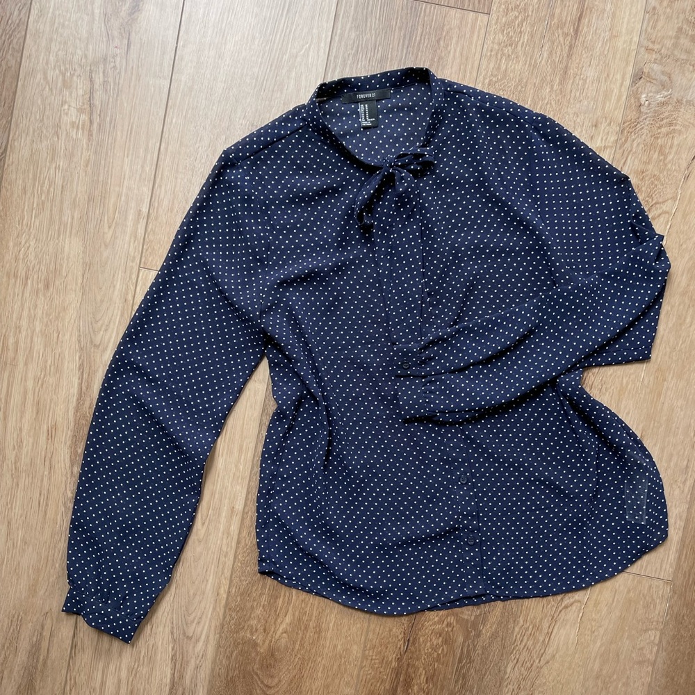 Polka Dot Blouse
